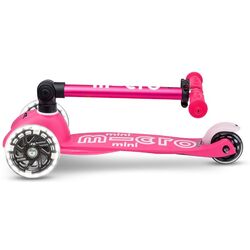 Самокат Micro Mini Deluxe Foldable LED (Pink) Thumb