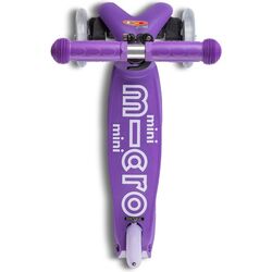Trotineta Micro Mini Deluxe Foldable LED (Purple) Thumb