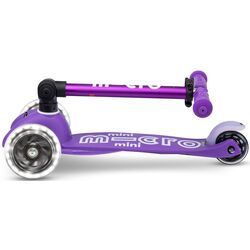 Trotineta Micro Mini Deluxe Foldable LED (Purple) Thumb