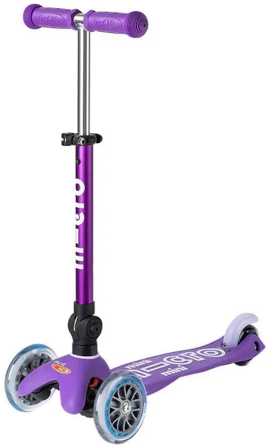 Trotineta Micro Mini Deluxe Foldable LED (Purple)