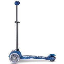 Trotineta Micro Mini Deluxe Galaxy Glitter LED (Navy) Thumb
