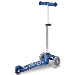 Trotineta Micro Mini Deluxe Galaxy Glitter LED (Navy) Thumb