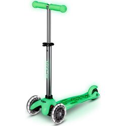 Trotineta Micro Mini Deluxe Glow LED (Icy Lime) Thumb