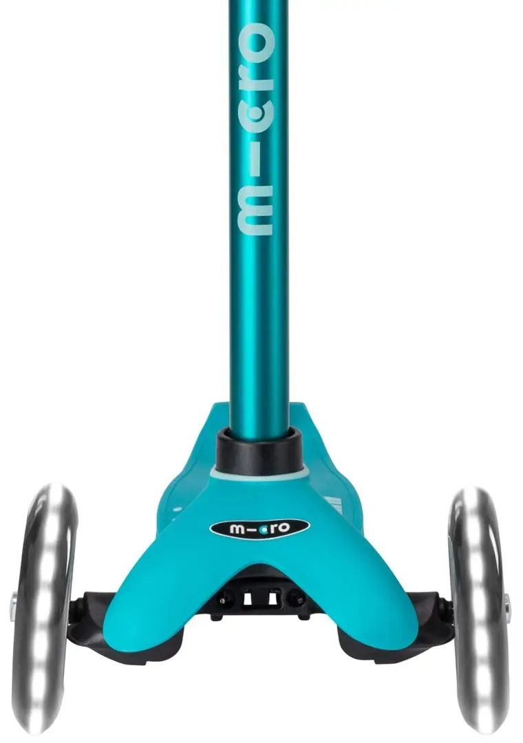 Trotineta Micro Mini Deluxe LED (Aqua)