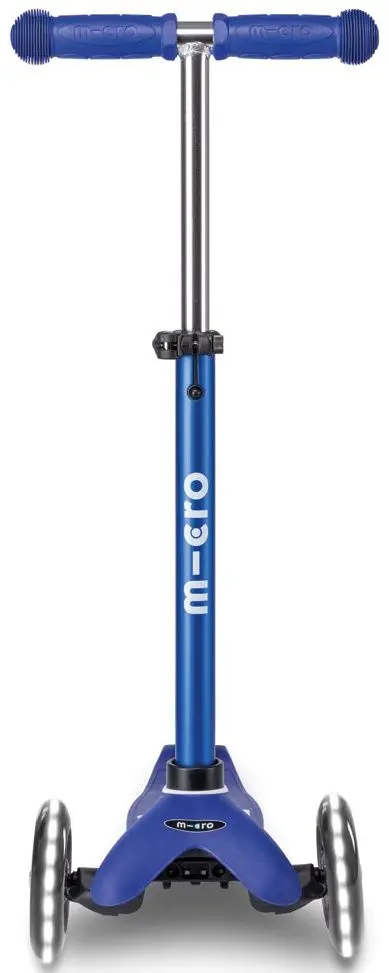 Trotineta Micro Mini Deluxe LED (Blue/White)