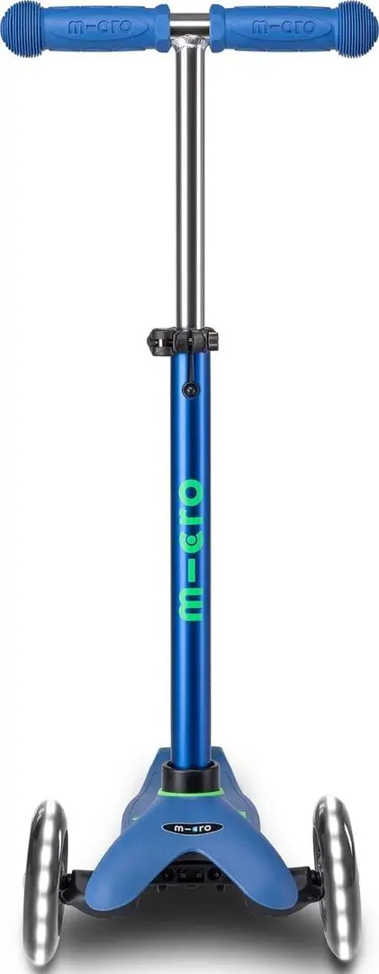Самокат Micro Mini Deluxe LED (Crystal Blue)