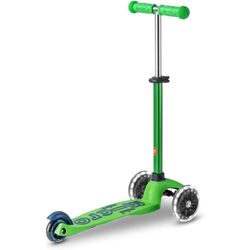 Trotineta Micro Mini Deluxe LED (Green/Blue) Thumb