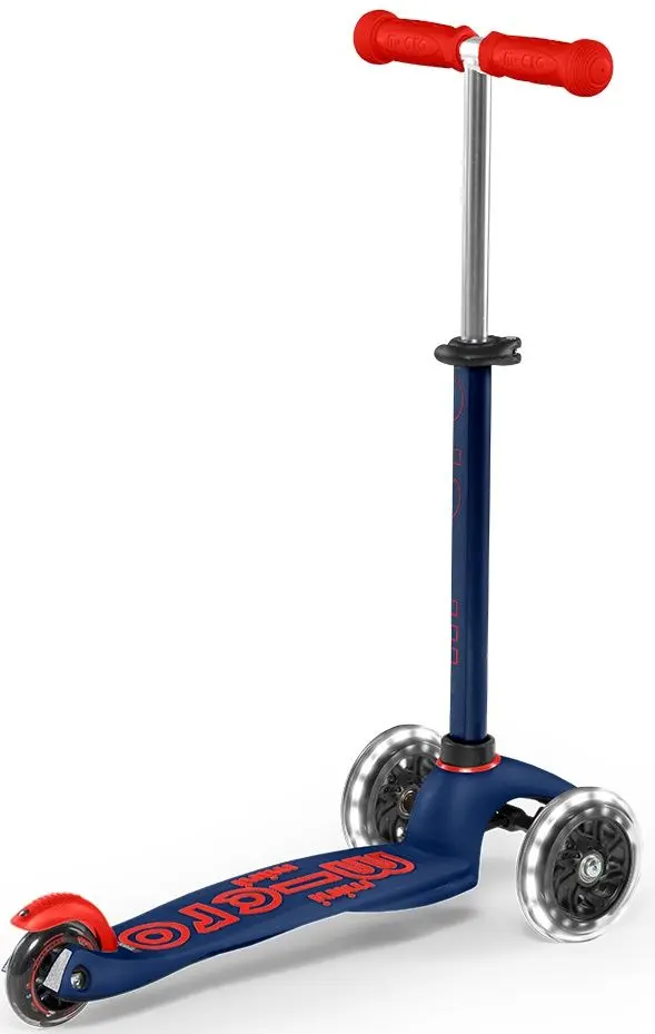 Trotineta Micro Mini Deluxe LED (Navy Blue)
