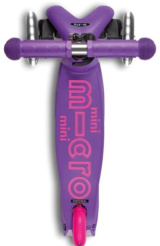 Trotineta Micro Mini Deluxe LED (Purple/Pink)