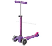 Trotineta Micro Mini Deluxe LED (Purple/Pink)