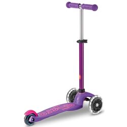 Trotineta Micro Mini Deluxe LED (Purple/Pink) Thumb