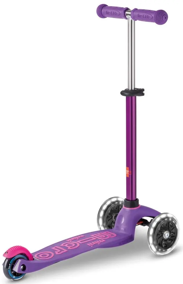 Trotineta Micro Mini Deluxe LED (Purple/Pink)