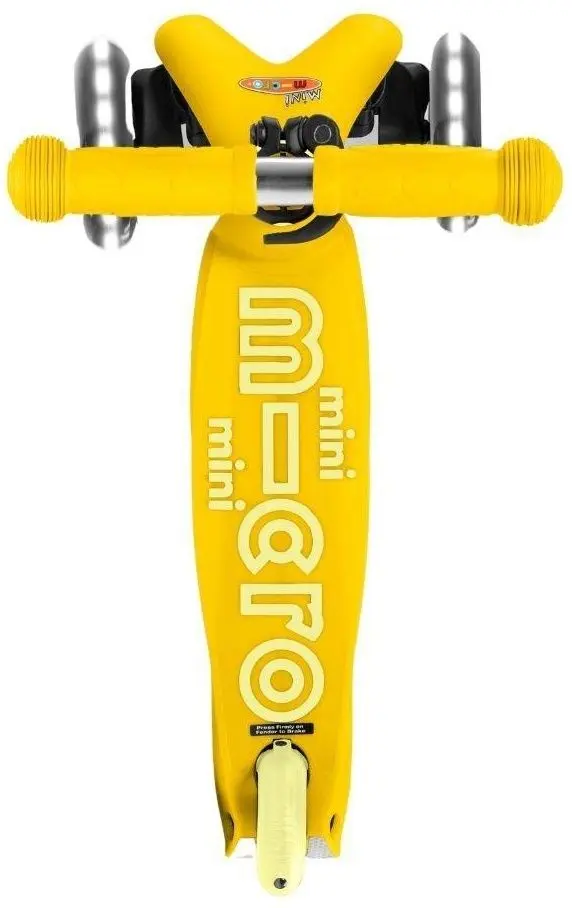 Trotineta Micro Mini Deluxe LED (Yellow)
