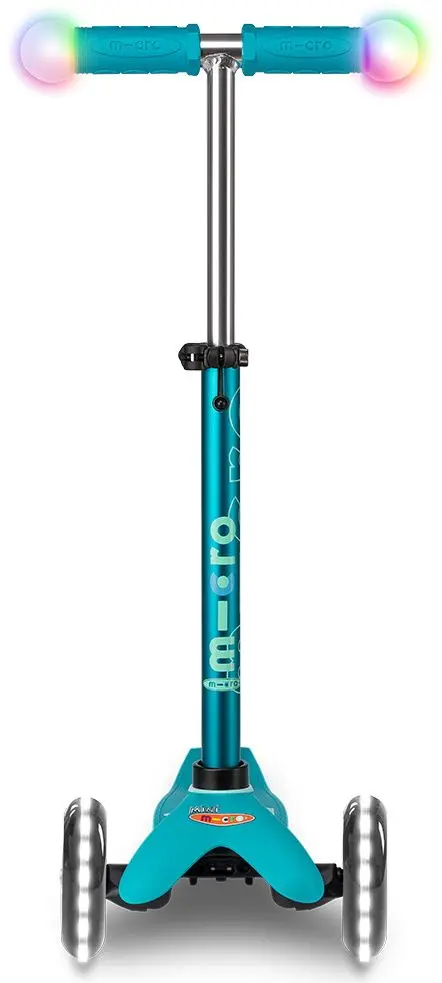 Trotineta Micro Mini Deluxe Magic LED (Aqua) - 2