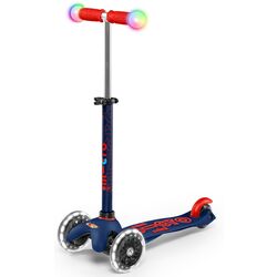 Trotineta Micro Mini Deluxe Magic LED (Navy Blue)