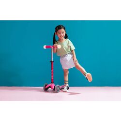 Trotineta Micro Mini Deluxe Magic LED (Navy Blue) Thumb