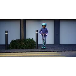 Trotineta Micro Mini Deluxe Magic LED (Navy Blue) Thumb