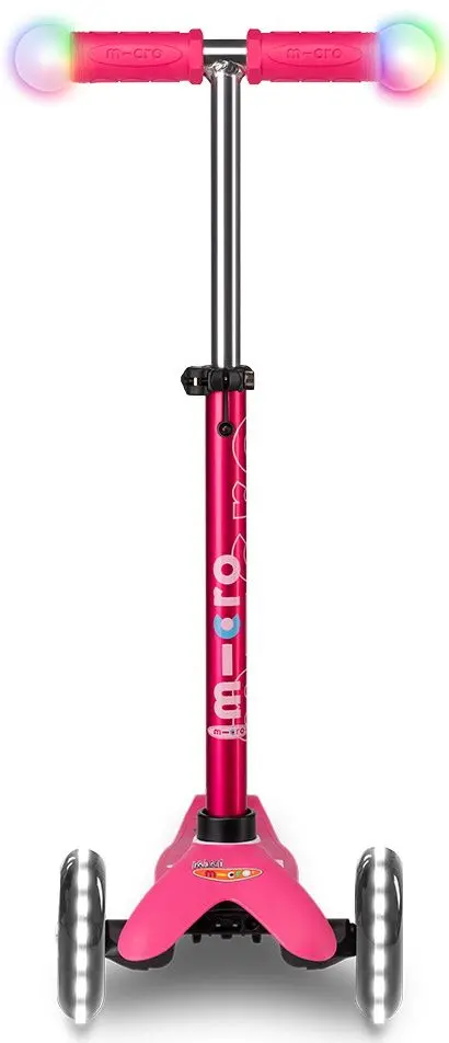 Trotineta Micro Mini Deluxe Magic LED (Pink)