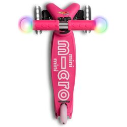 Trotineta Micro Mini Deluxe Magic LED (Pink) Thumb