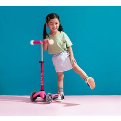 Trotineta Micro Mini Deluxe Magic LED (Pink) Thumb