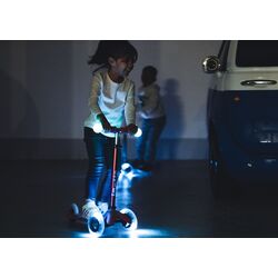 Trotineta Micro Mini Deluxe Magic LED (Pink) Thumb