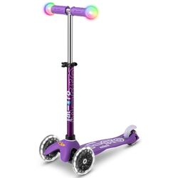Самокат Micro Mini Deluxe Magic LED (Purple)