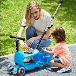 Trotineta Micro Mini2go Deluxe Plus (Blue) Thumb