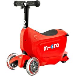 Trotineta Micro Mini2go Deluxe Plus (Red) Thumb