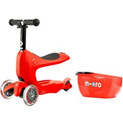 Trotineta Micro Mini2go Deluxe Plus (Red) Thumb