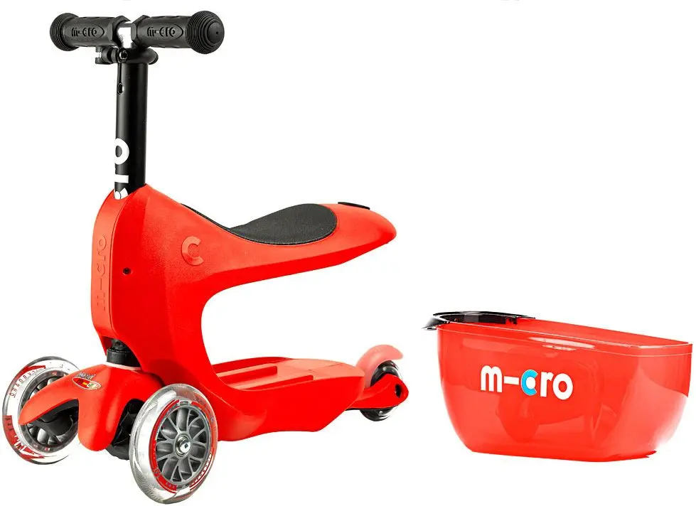 Trotineta Micro Mini2go Deluxe Plus (Red)