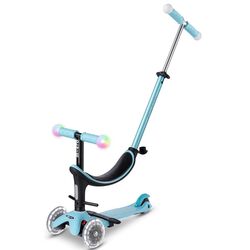 Trotineta Micro Mini2Grow Deluxe Magic LED (Blue) Thumb