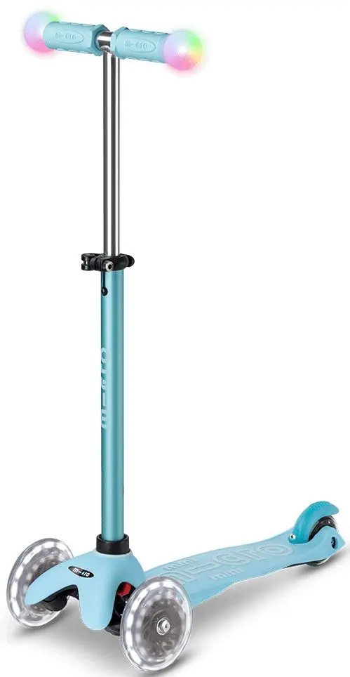 Trotineta Micro Mini2Grow Deluxe Magic LED (Blue)