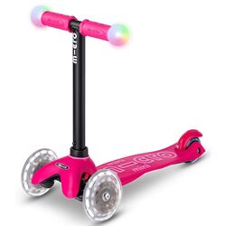 Trotineta Micro Mini2Grow Deluxe Magic LED (Pink) Thumb