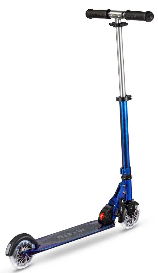 Самокат Micro Sprite LED Pearl (Blue Purple) - 8