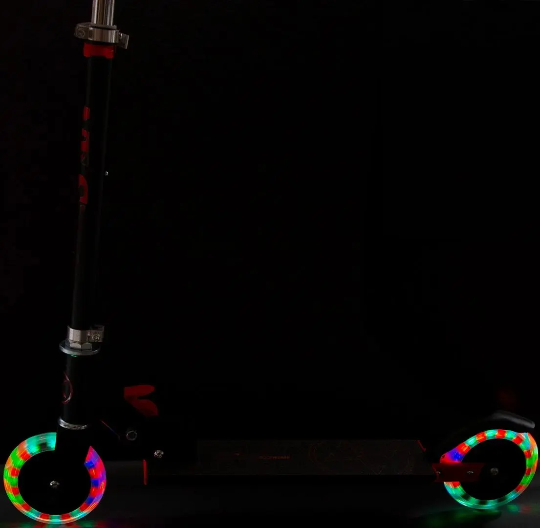 Trotinetă Nils Extreme HD120L (Black/Red)