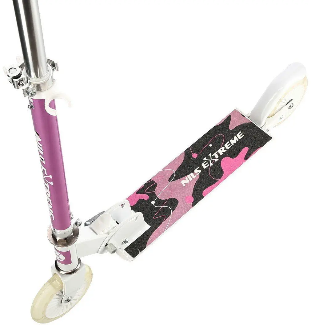 Trotineta Nils Extreme HD505 (Pink/White)