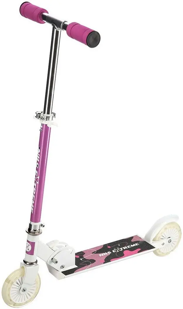 Trotineta Nils Extreme HD505 (Pink/White)