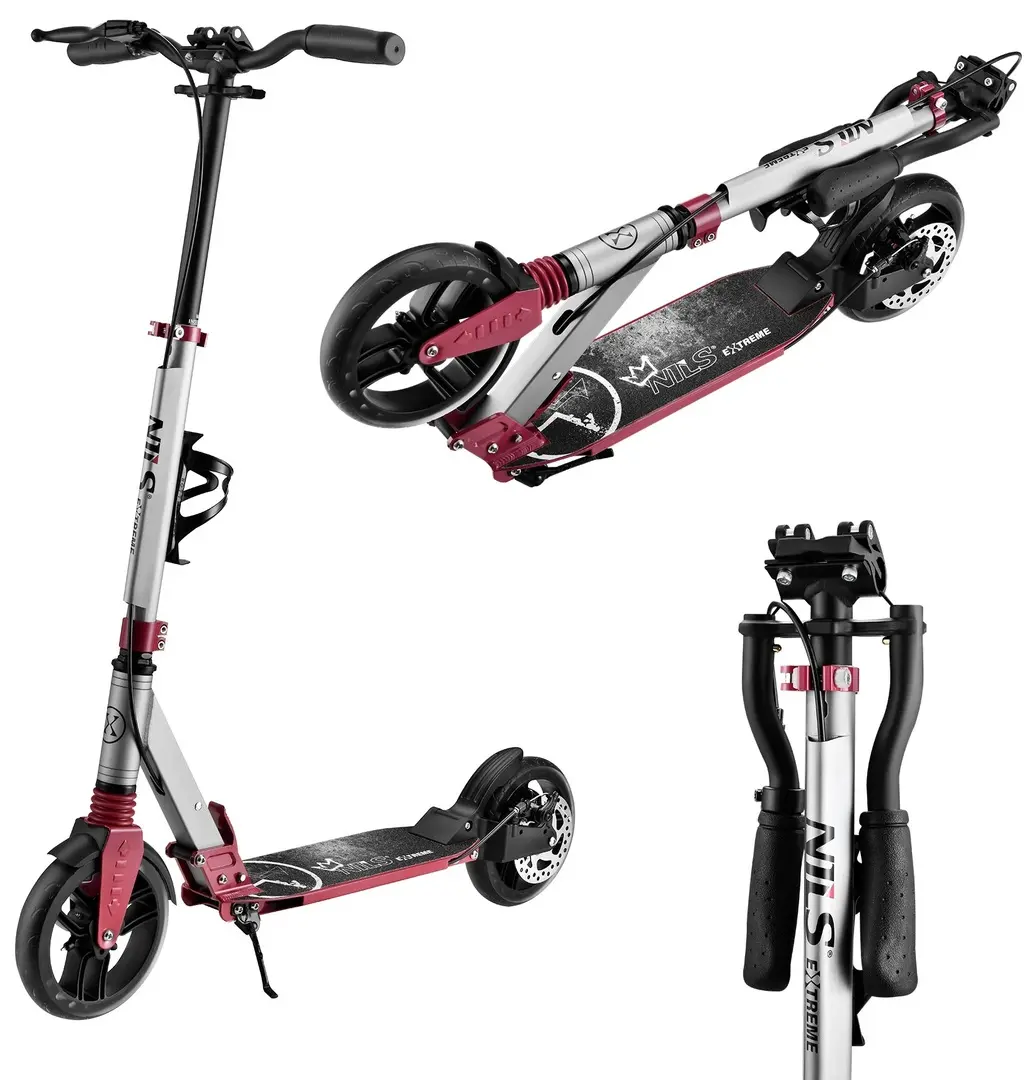 Самокат Nils Extreme HM122T (Silver)