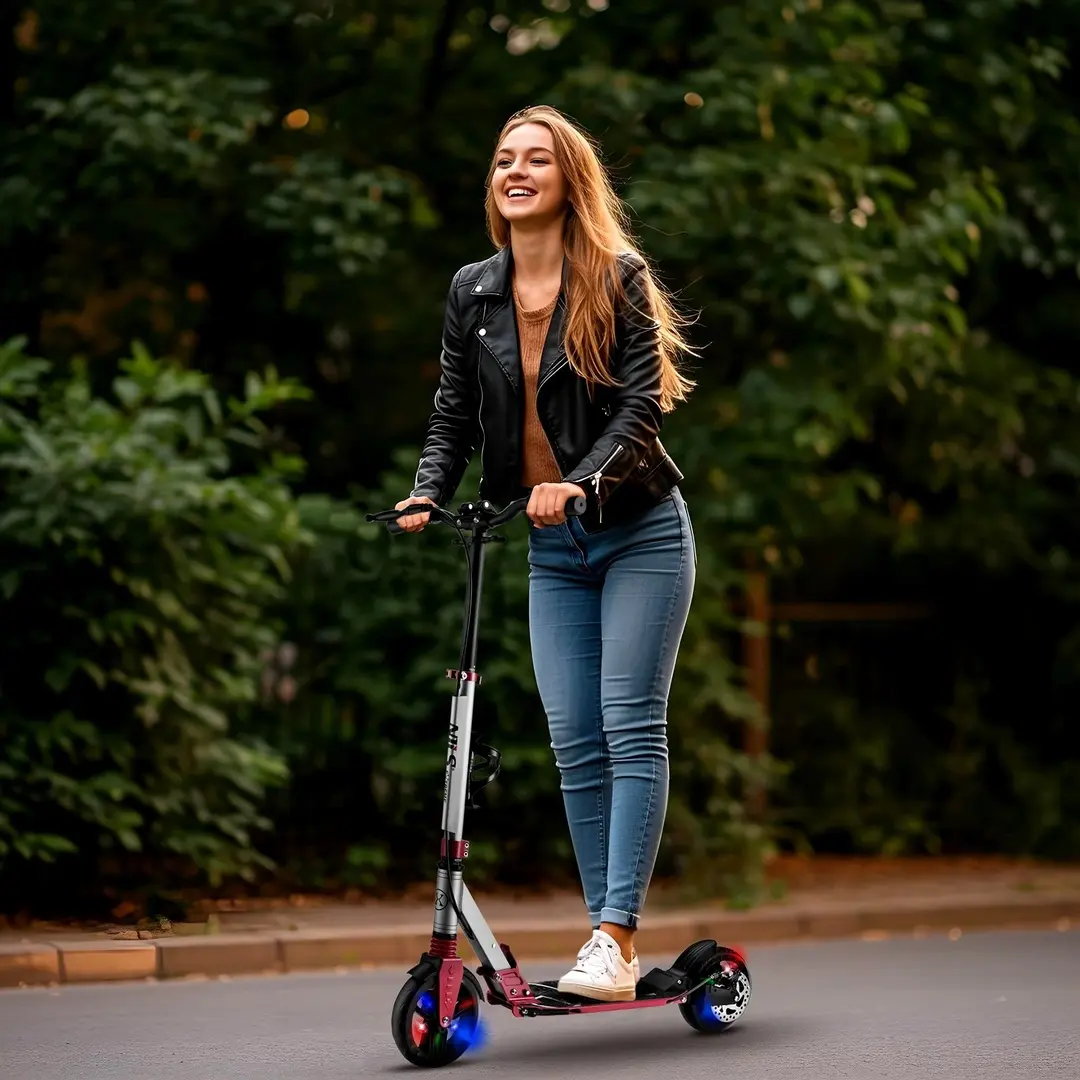 Самокат Nils Extreme HM122T (Silver)