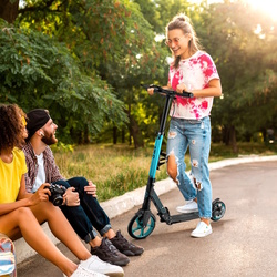 Trotineta Nils Extreme HM124T (Turquoise/Black) Thumb