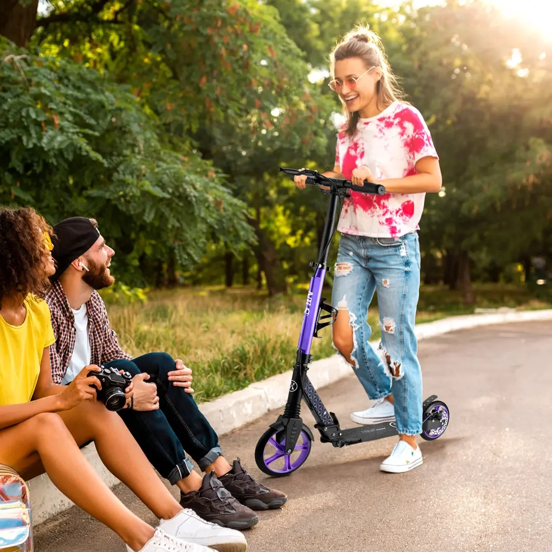 Trotineta Nils Extreme HM124T (Violet/Black)