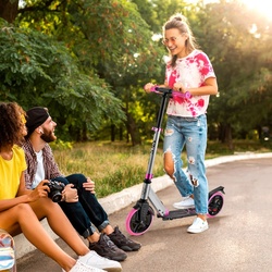 Trotineta Nils Extreme HM127 (Silver/Pink) Thumb