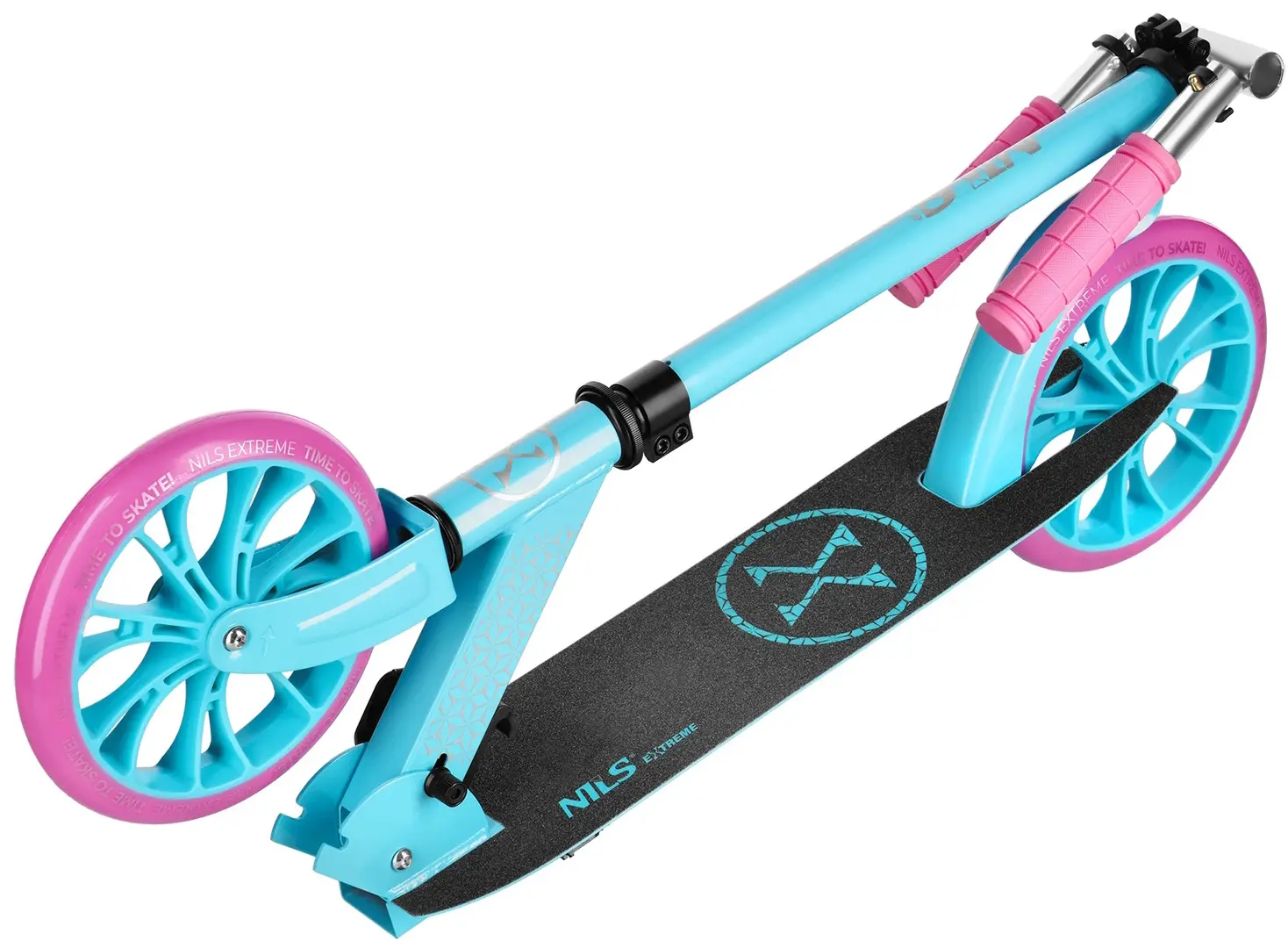 Самокат Nils Extreme HM1302 (Blue/Pink)