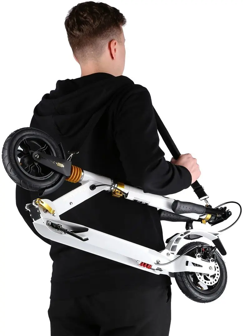 Trotinetă Nils Extreme HM209T (White/Gold)