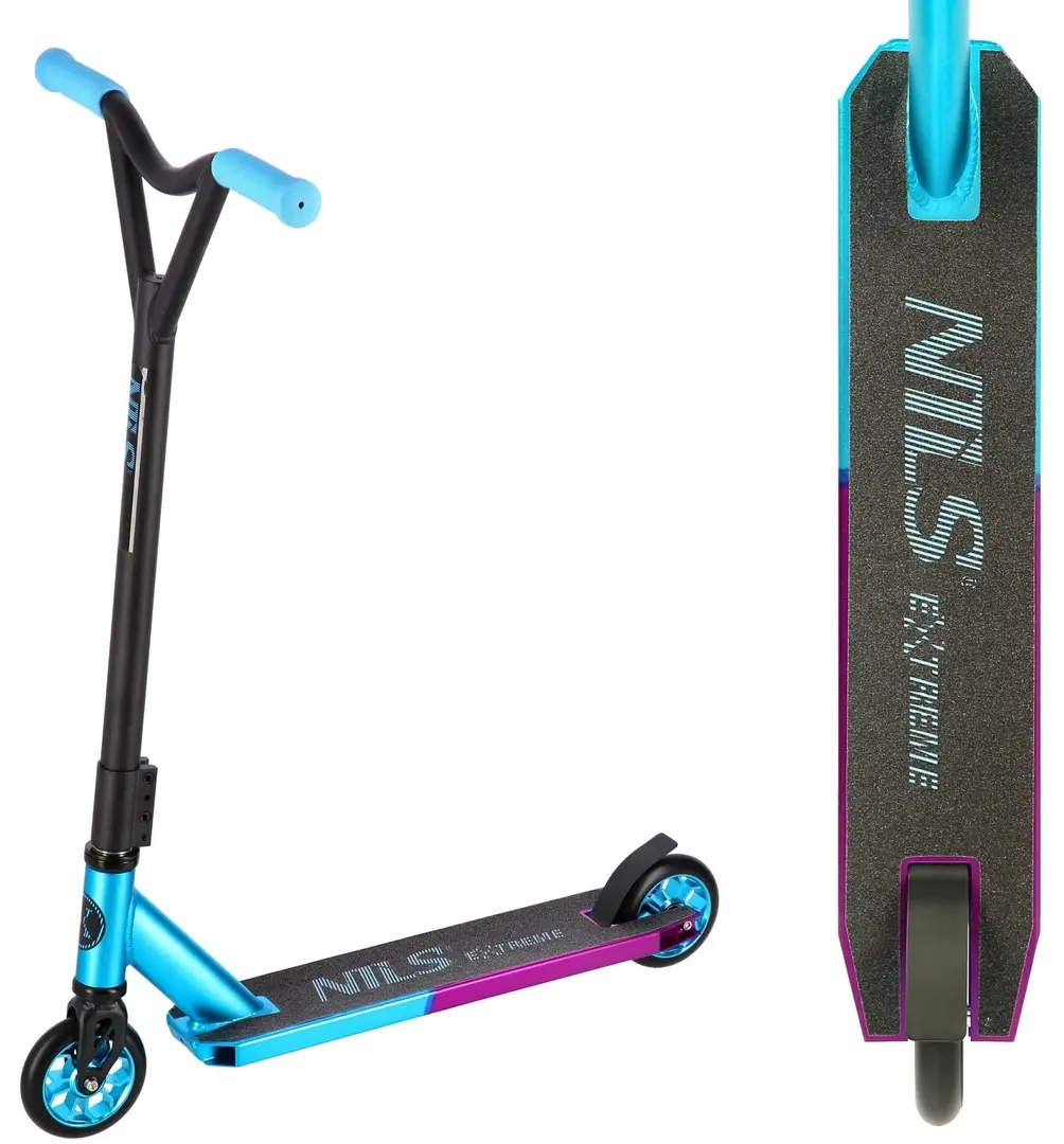 Самокат Nils Extreme HS111 (Blue/Pink/Black)