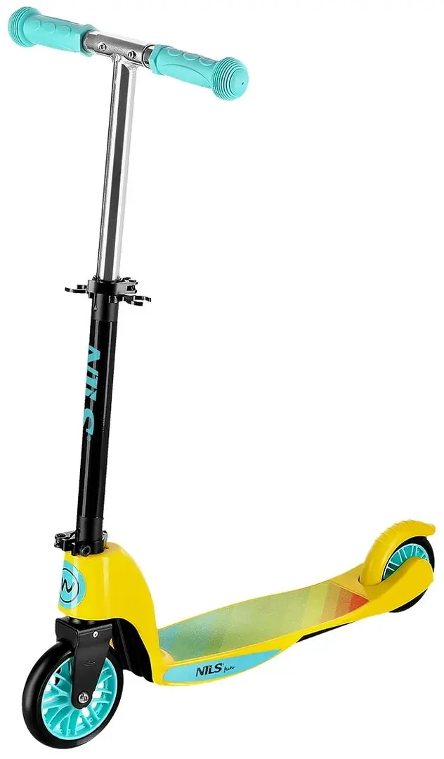 Самокат 2в1 Nils Fun HLB202 (Yellow/Blue)