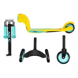 Самокат 2в1 Nils Fun HLB202 (Yellow/Blue) Thumb