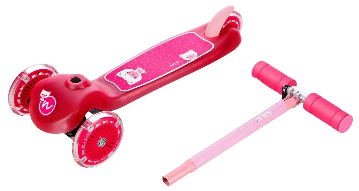 Самокат Nils Fun HLB001 (Pink)