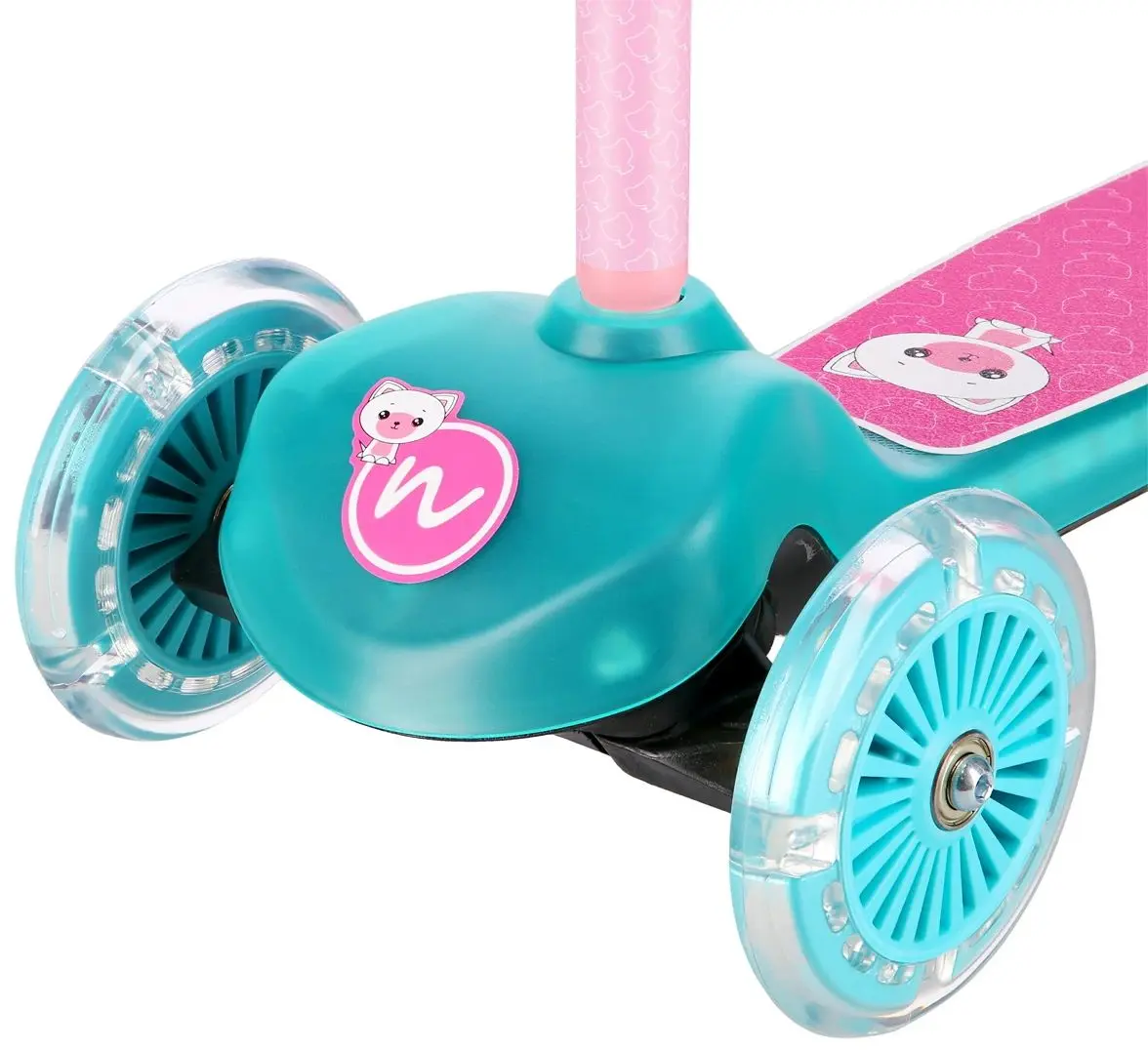 Самокат Nils Fun HLB001 (Turquoise/Pink)