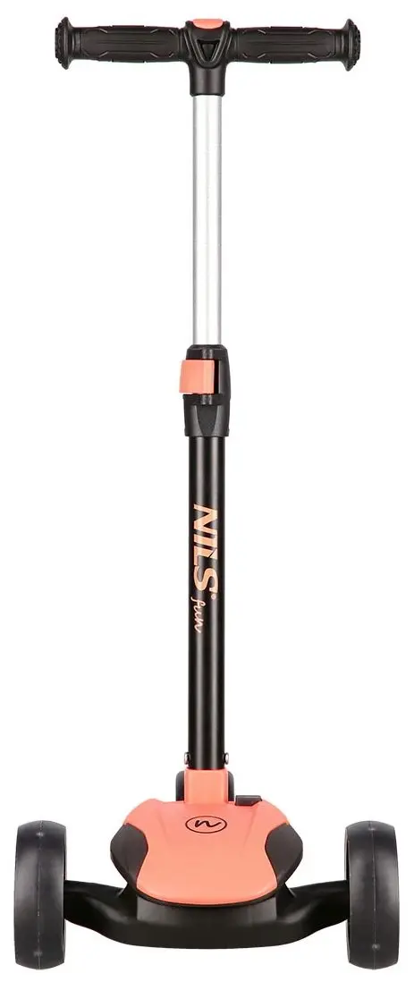 Самокат Nils Fun HLB122 LED (Pink/Black)